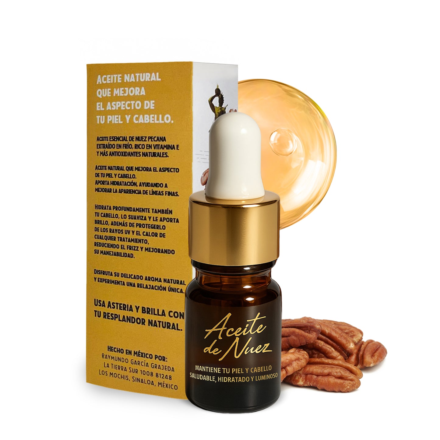 Aceite de Nuez Pecana 5ml