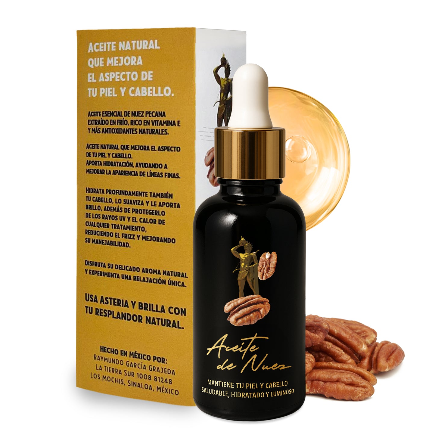 Aceite de Nuez Pecana 30ml