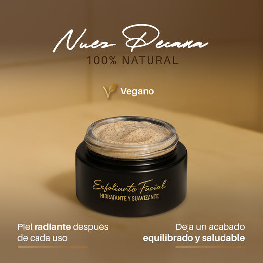 Exfoliante Facial con Aceite de Nuez Pecana 50ml