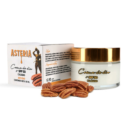 Crema Facial de Día +SPF50 Con Aceite de Nuez Pecana 50ml