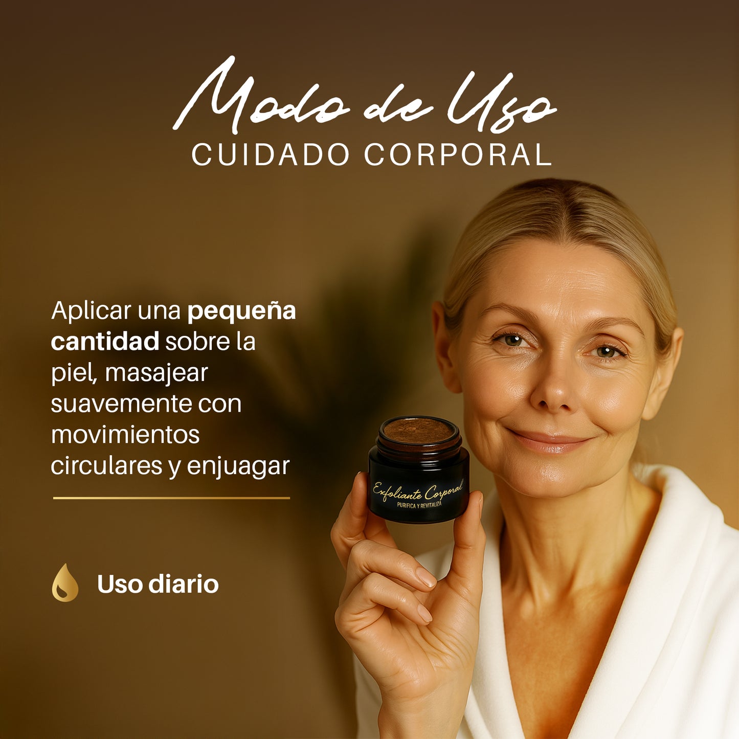 Exfoliante Corporal con Aceite de Nuez Pecana 50ml