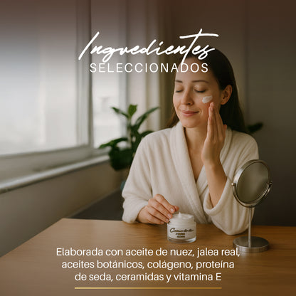 Crema Facial de Día +SPF50 Con Aceite de Nuez Pecana 50ml