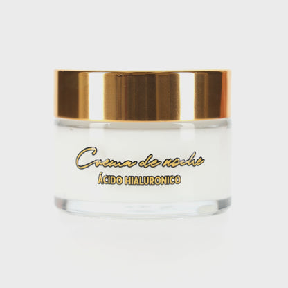 Crema Facial de Noche con Aceite de Nuez Pecana 50ml